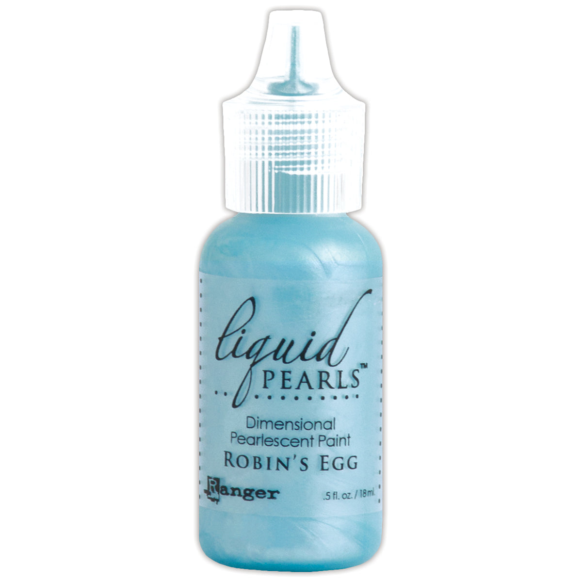 Liquid Pearls Dimensional Pearlescent Paint .5oz-White Opal