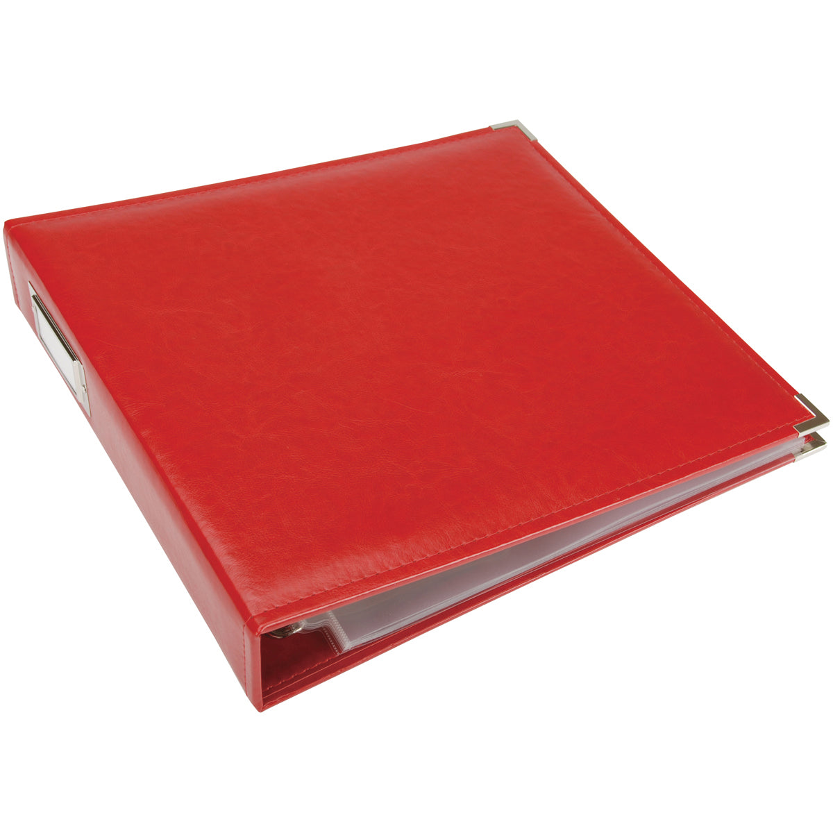 We R Classic Leather D-Ring Album 12"X12"-Select Color