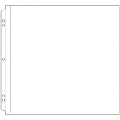 We R Post Bound Photo Sleeves 12"X12" 10/Pkg-Full Page