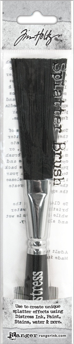 Tim Holtz Distress Splatter Brush-3" Brush W/4" Handle