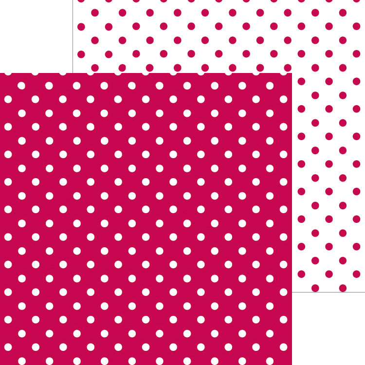 Doodlebug Petite Swiss Dot Cardstock 12"X12"- Select Style