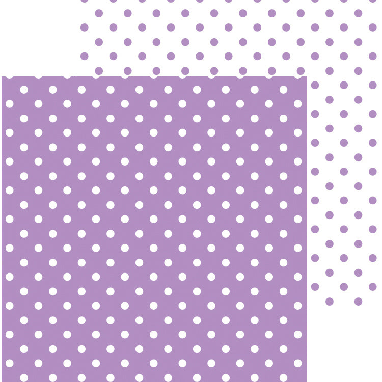 Doodlebug Petite Swiss Dot Cardstock 12"X12"- Select Style