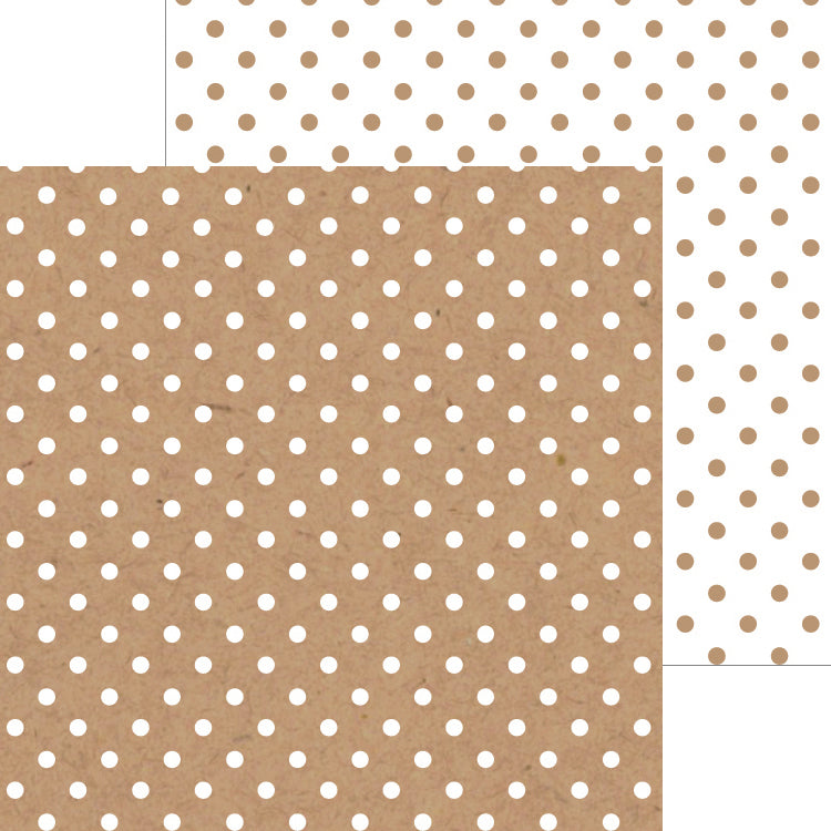 Doodlebug Petite Swiss Dot Cardstock 12"X12"- Select Style