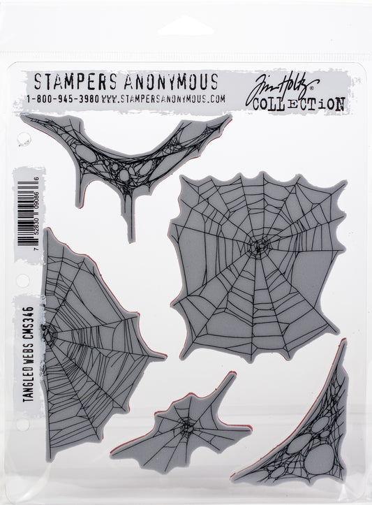 Tim Holtz Cling Stamps 7"X8.5"-