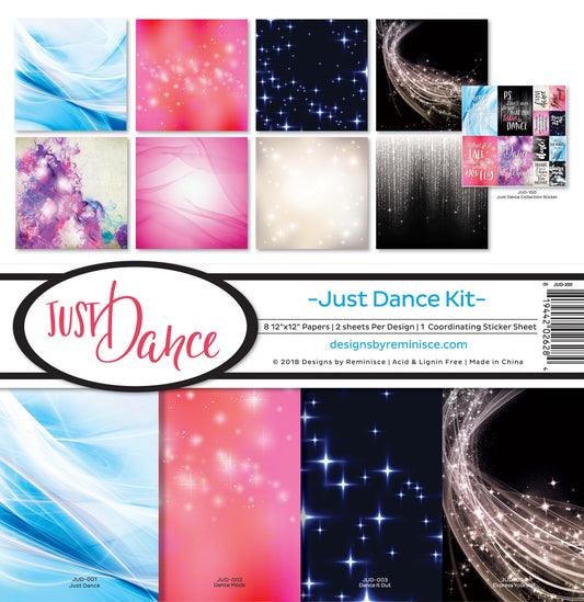 Reminisce Collection Kit 12"X12"-Just Dance