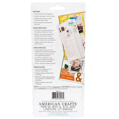 We R Journal Mini Trimmer-7.25"X3.25"