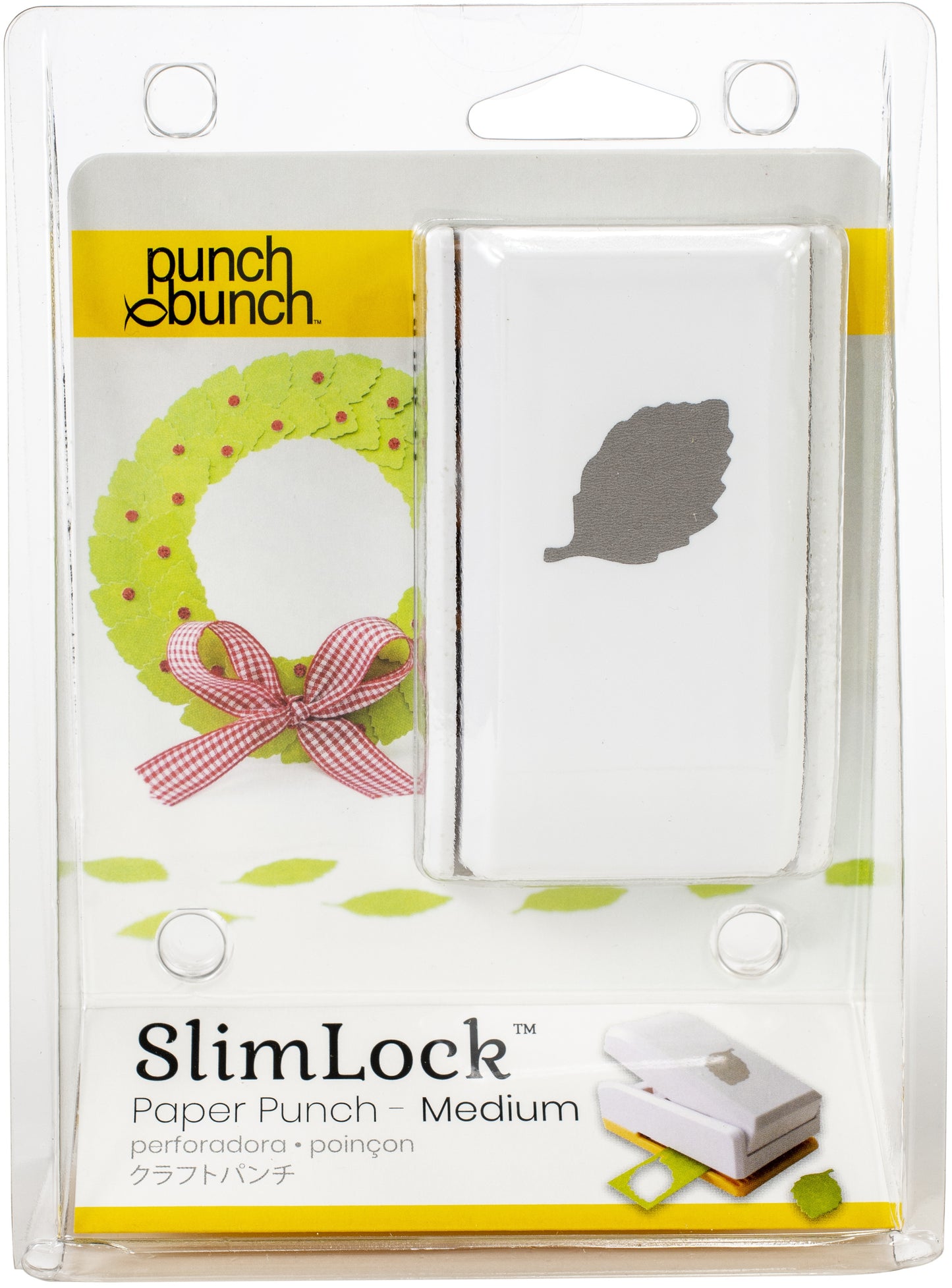 Punch Bunch SlimLock Medium Punch-Triangle 1"X.875"