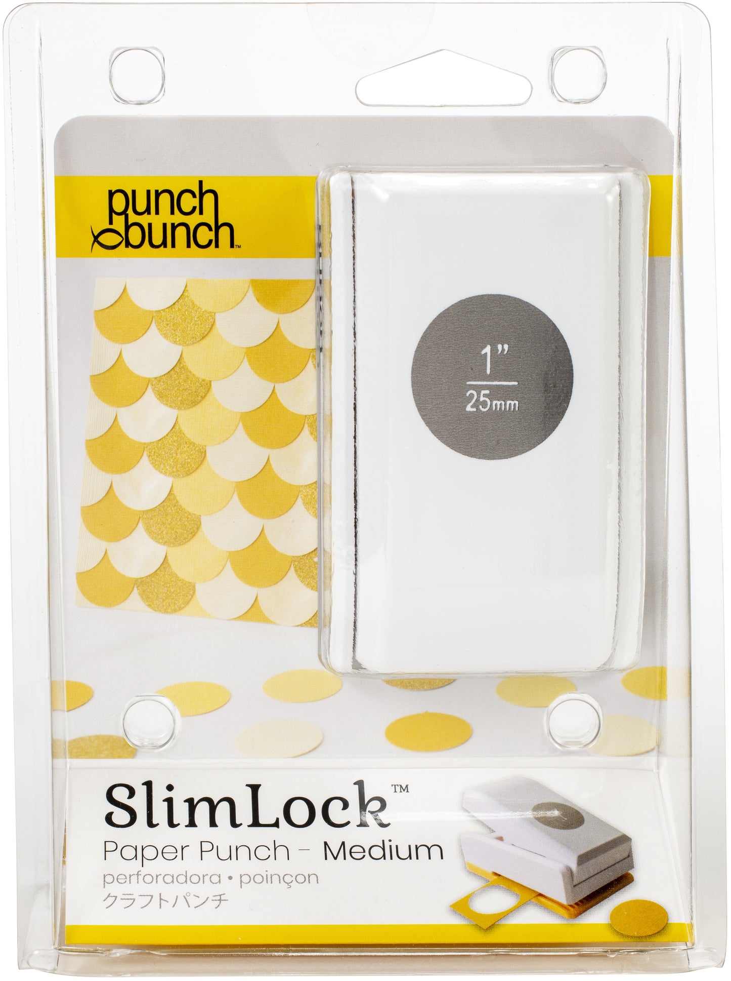 Punch Bunch SlimLock Medium Punch-Triangle 1"X.875"