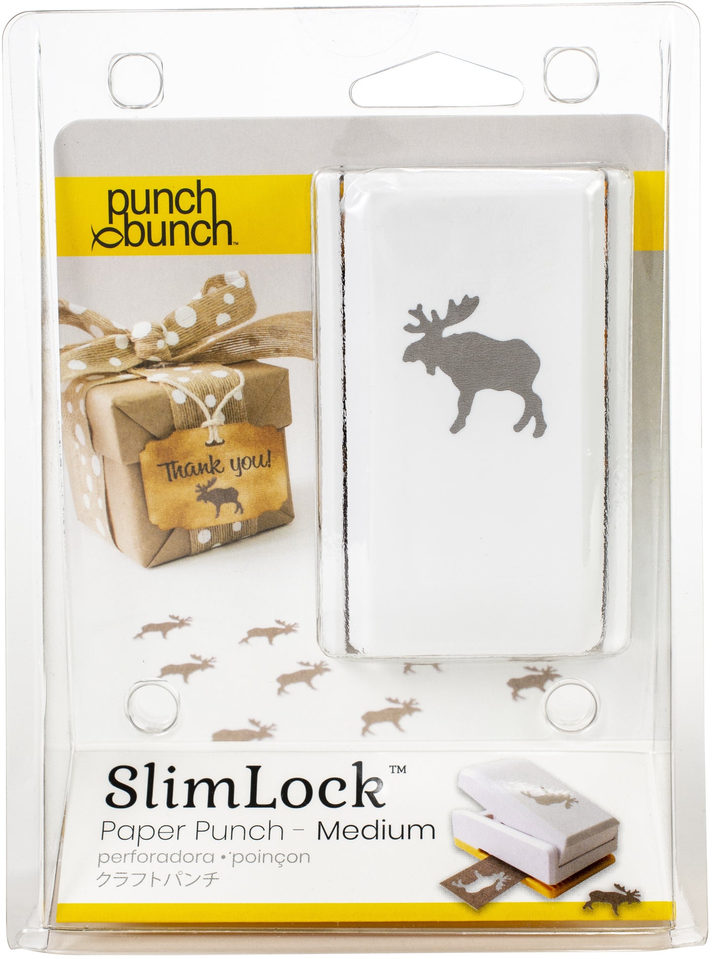 Punch Bunch SlimLock Medium Punch-Triangle 1"X.875"