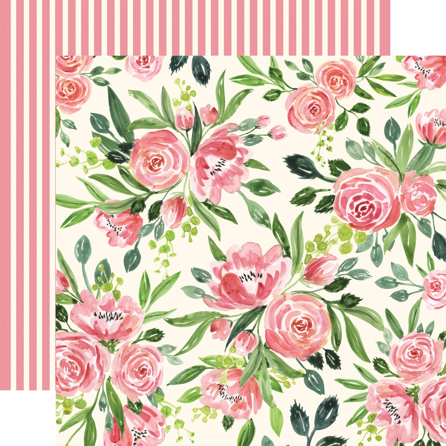 Botanical Garden Double-Sided Cardstock 12"X12"-Daisy Corsage