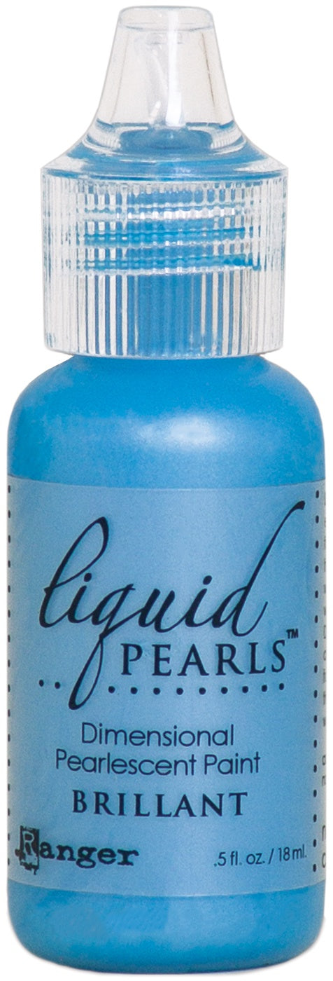 Liquid Pearls Dimensional Pearlescent Paint .5oz-White Opal