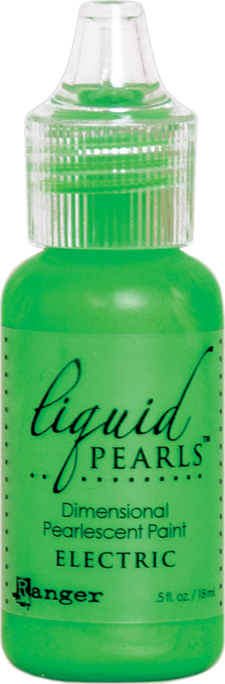 Liquid Pearls Dimensional Pearlescent Paint .5oz-White Opal