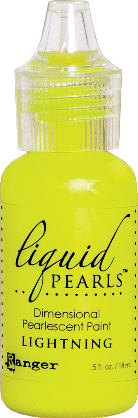 Liquid Pearls Dimensional Pearlescent Paint .5oz-White Opal