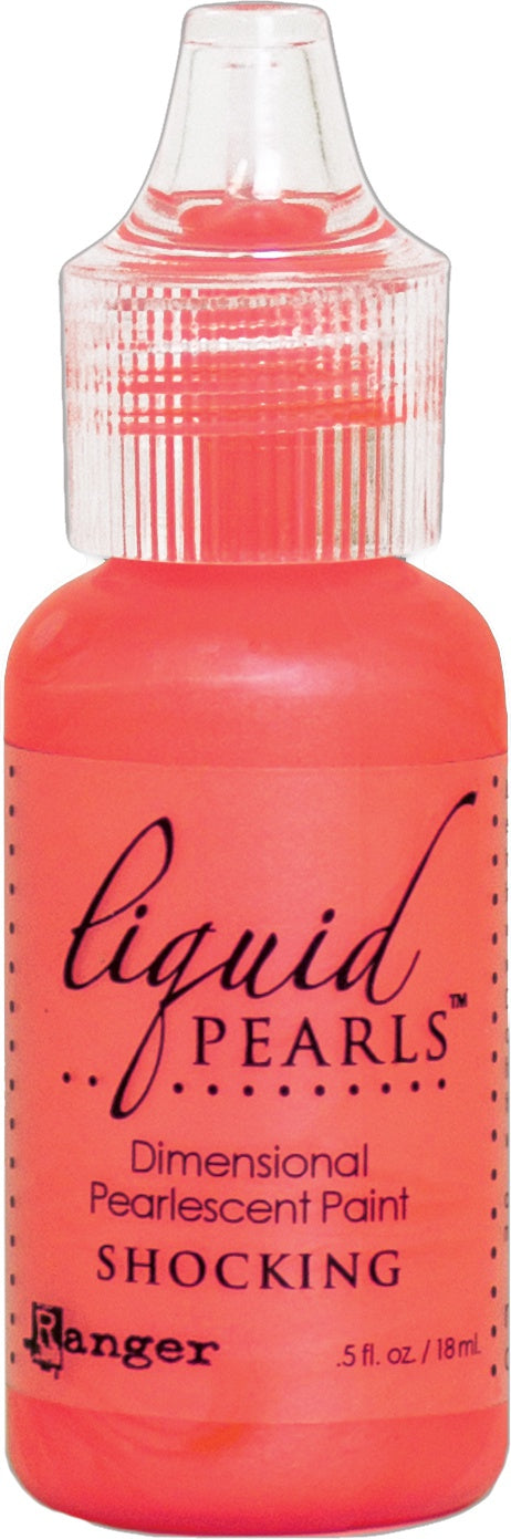 Liquid Pearls Dimensional Pearlescent Paint .5oz-White Opal