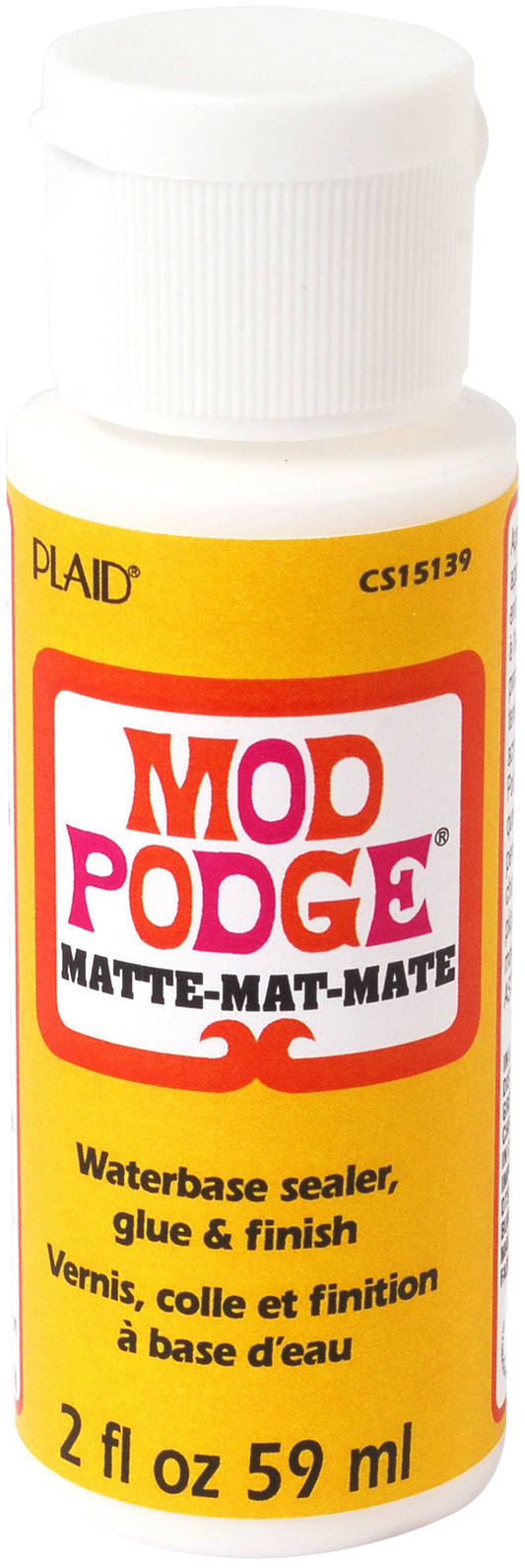 Plaid Mod Podge Matte Finish Uncarded-2oz