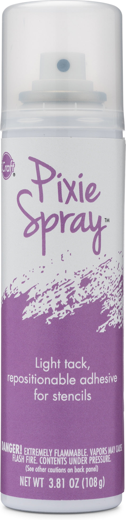 iCraft Removable Pixie Spray For Stencils 3.8oz-