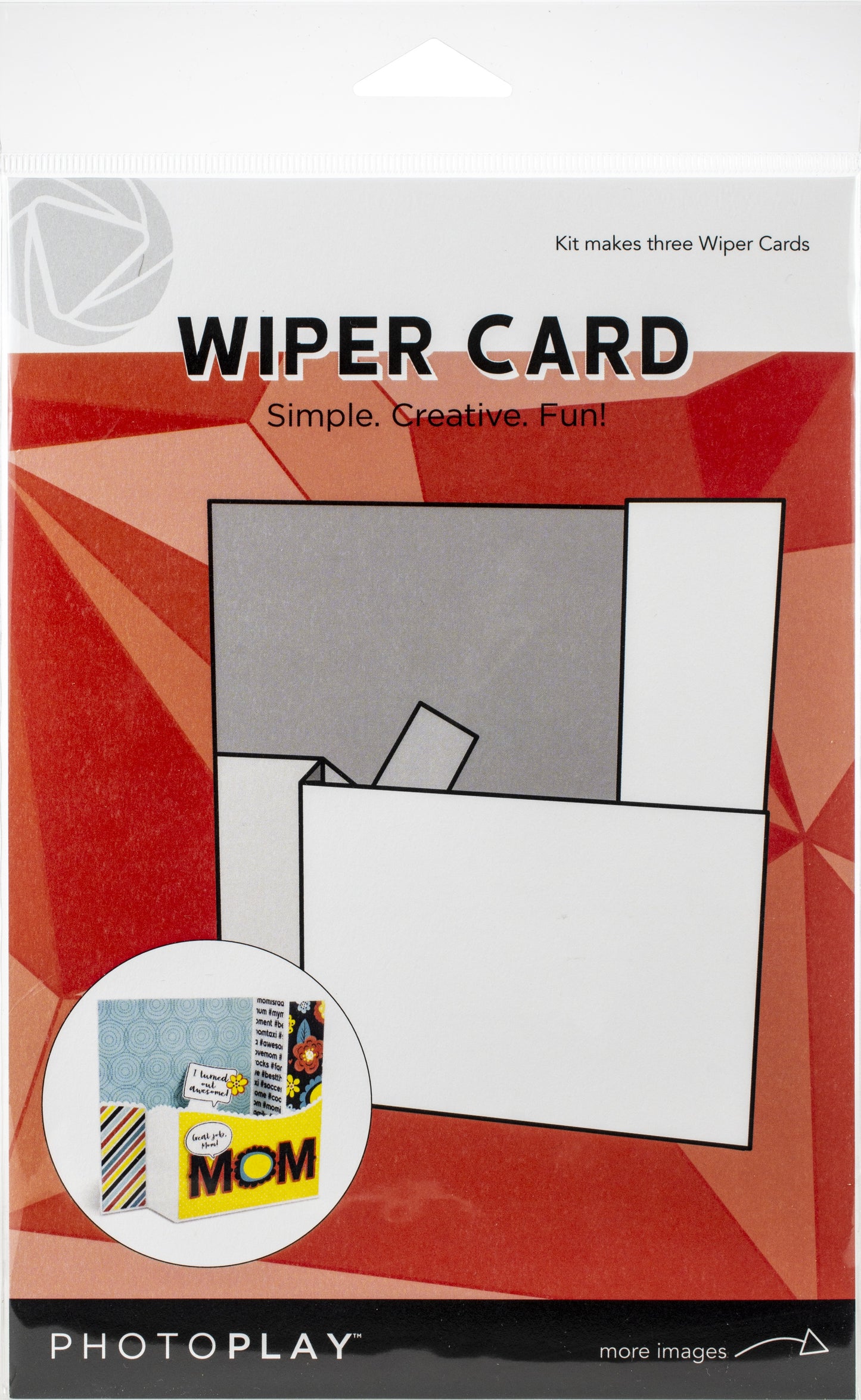 Photoplay Wiper Card 3/Pkg-Makes 3