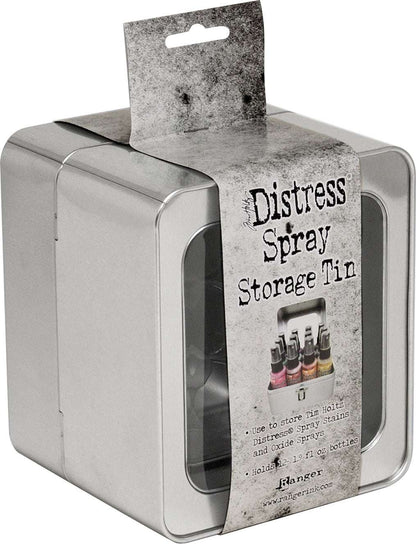 Tim Holtz Distress Oxide Spray Storage Tin-Holds 12