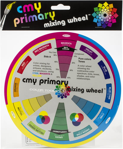 CMY Primary Mixing Wheel W/Workbook-