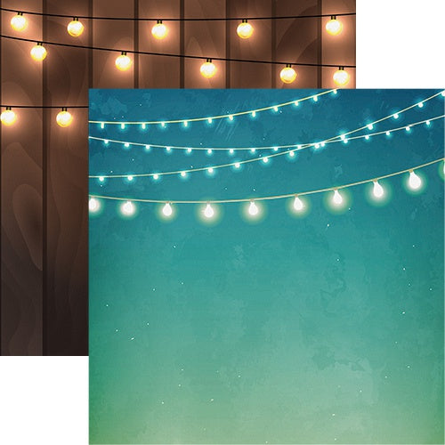 Light It Up Double-Sided Cardstock 12"X12"-Select Style