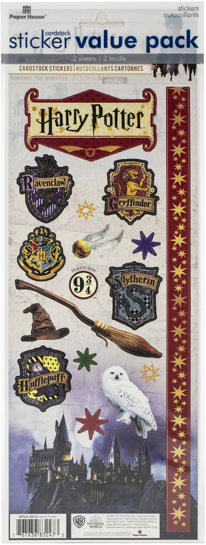 Cardstock Sticker 2/Pkg-Harry Potter