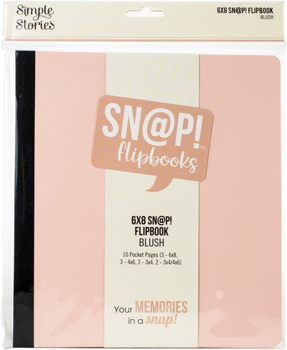 Simple Stories Sn@p! Flipbook 6"X8"-