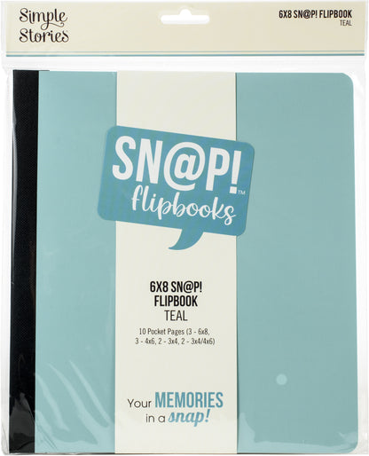 Simple Stories Sn@p! Flipbook 6"X8"-