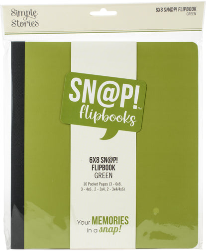Simple Stories Sn@p! Flipbook 6"X8"-