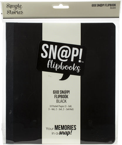 Simple Stories Sn@p! Flipbook 6"X8"-