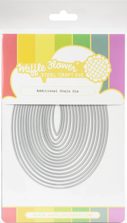 Waffle Flower Die-Additional Ovals