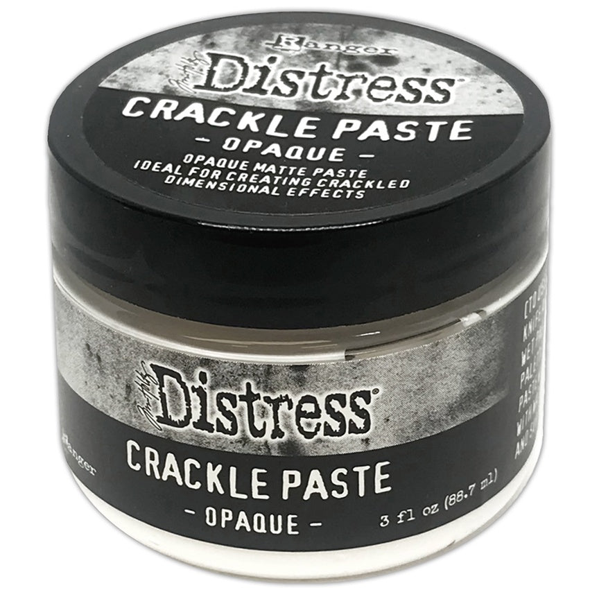 Tim Holtz Distress Crackle Paste 3oz-Opaque