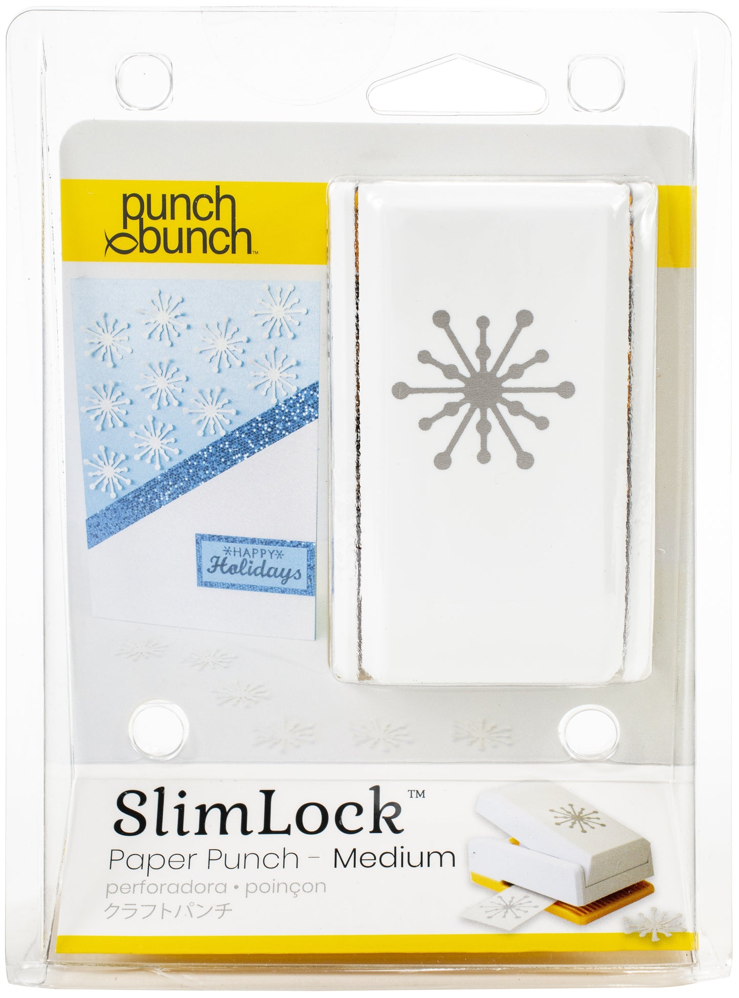 Punch Bunch SlimLock Medium Punch-Triangle 1"X.875"