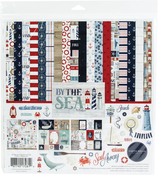 Carta Bella Collection Kit 12"X12"-By The Sea