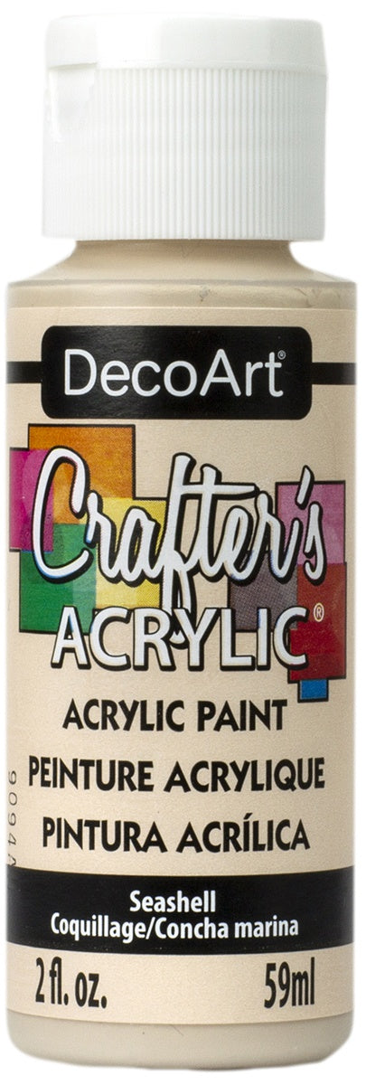 DecoArt Crafter's Acrylic All-Purpose Paint 2oz-White