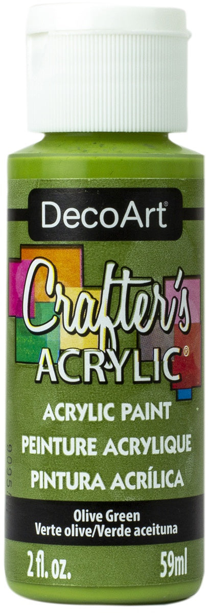 DecoArt Crafter's Acrylic All-Purpose Paint 2oz-White