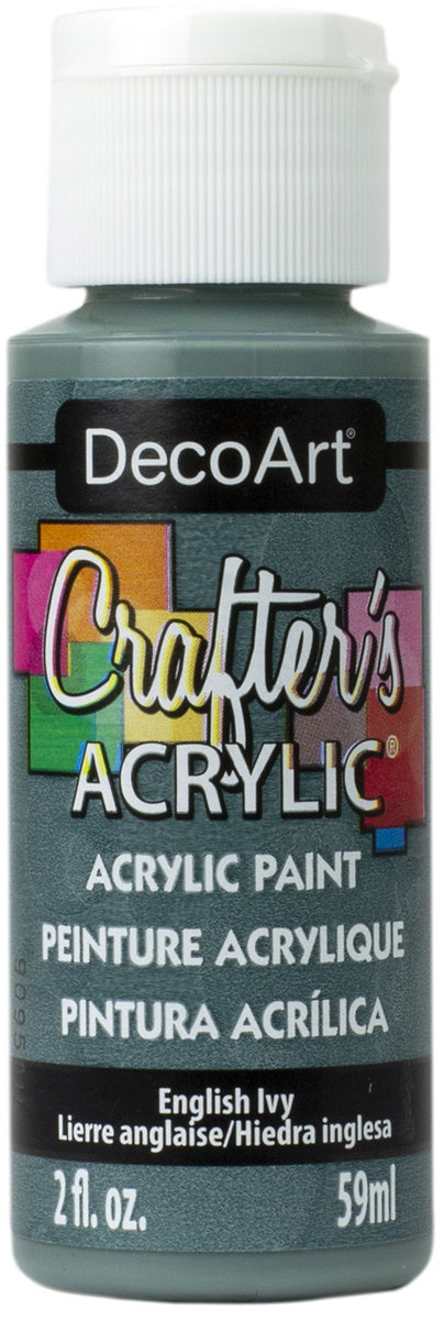 DecoArt Crafter's Acrylic All-Purpose Paint 2oz-White