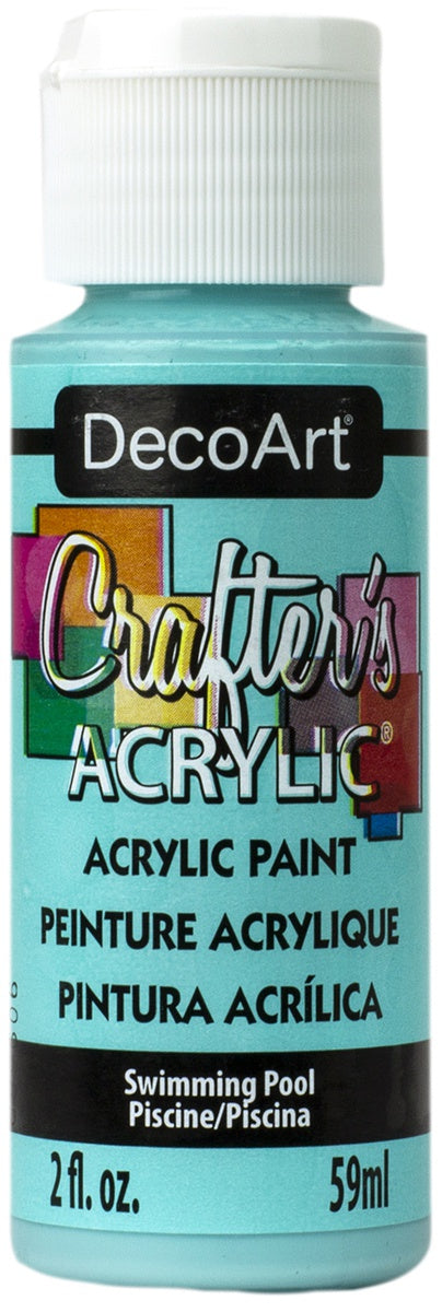 DecoArt Crafter's Acrylic All-Purpose Paint 2oz-White