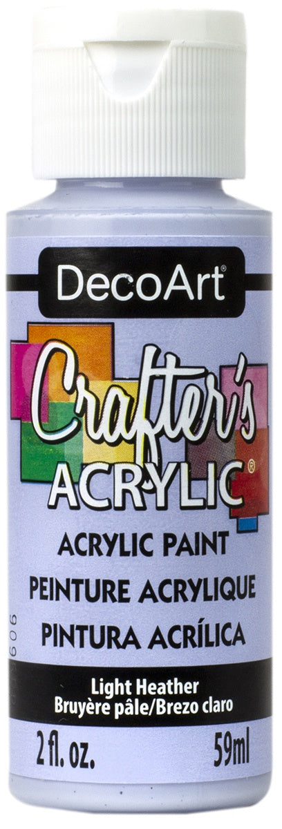 DecoArt Crafter's Acrylic All-Purpose Paint 2oz-White