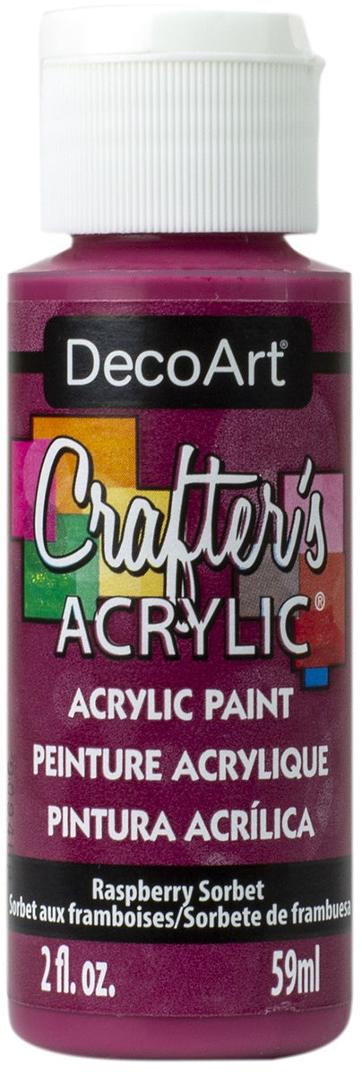 DecoArt Crafter's Acrylic All-Purpose Paint 2oz-White