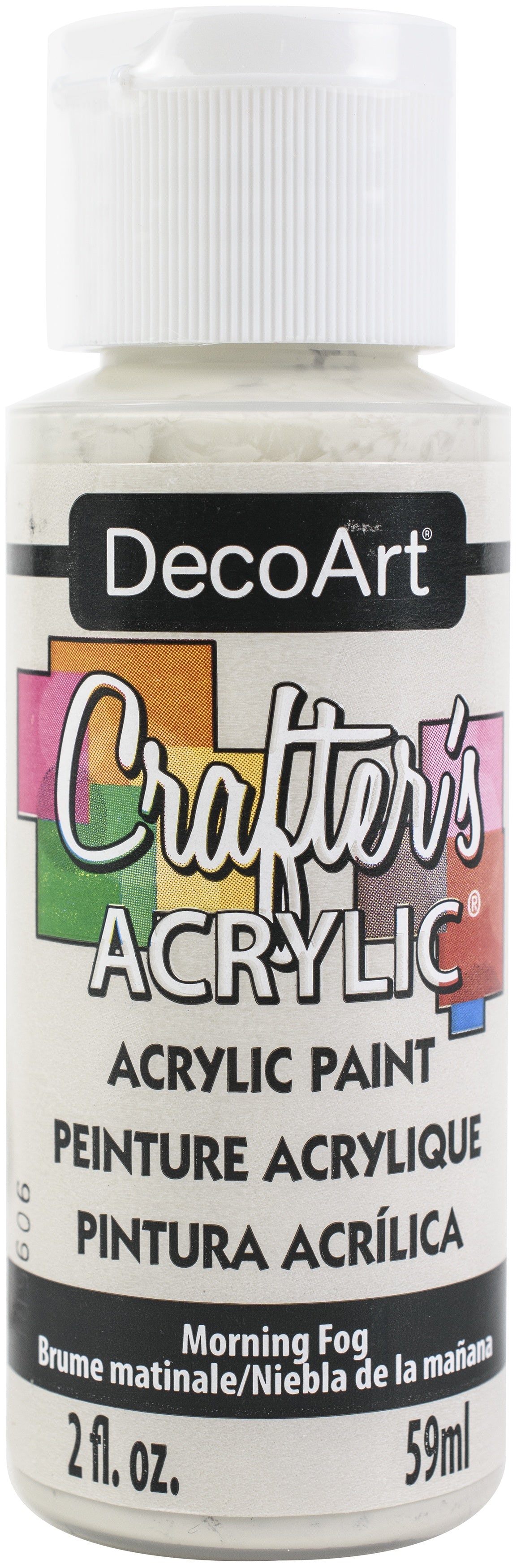 DecoArt Crafter's Acrylic All-Purpose Paint 2oz-White