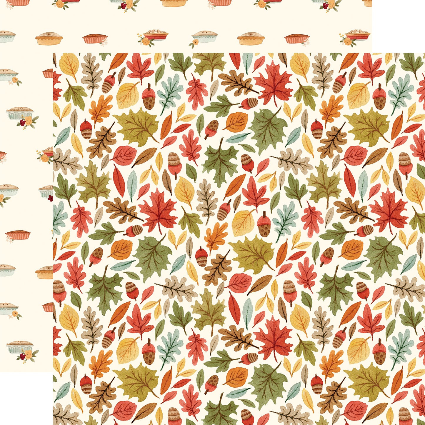 Hello Autumn Double-Sided Cardstock 12"X12"-