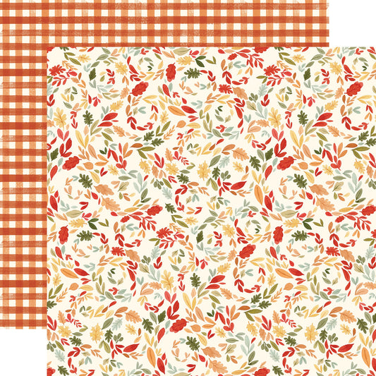 Hello Autumn Double-Sided Cardstock 12"X12"-