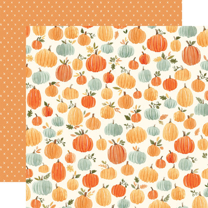 Hello Autumn Double-Sided Cardstock 12"X12"-