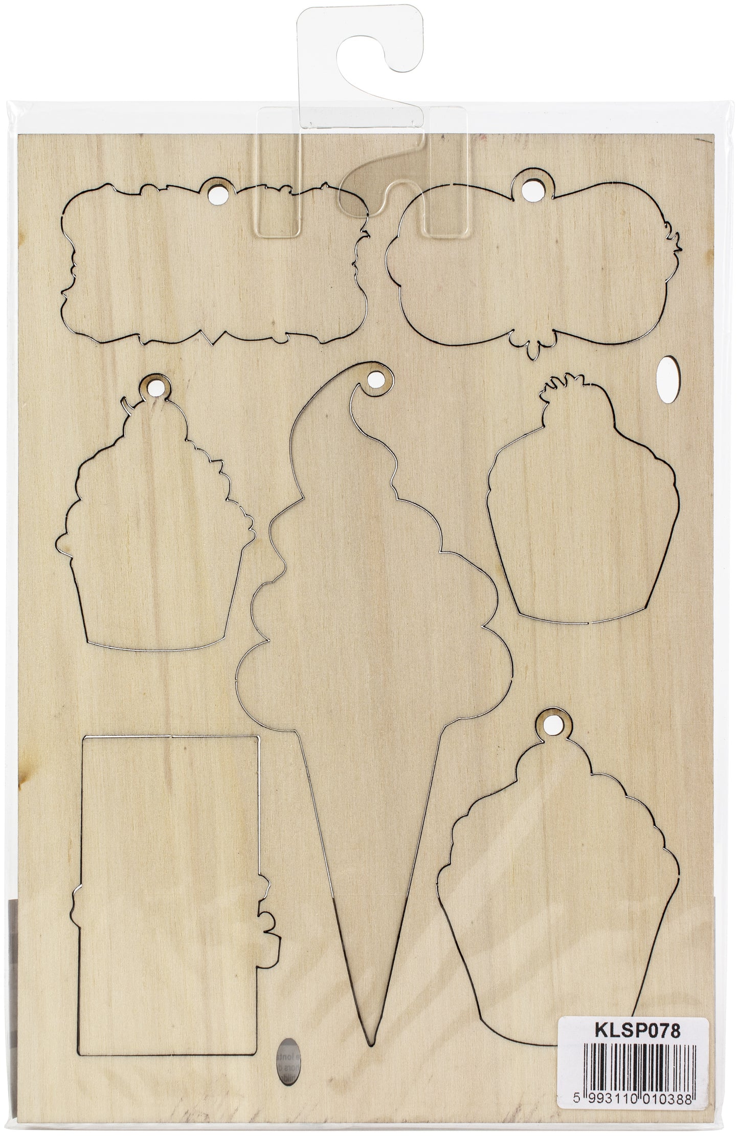 Stamperia Wooden Shapes A5-Sweety