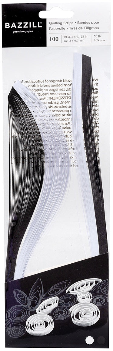 Bazzill Quilling Strip Paper Pack 100/Pkg-Select Style