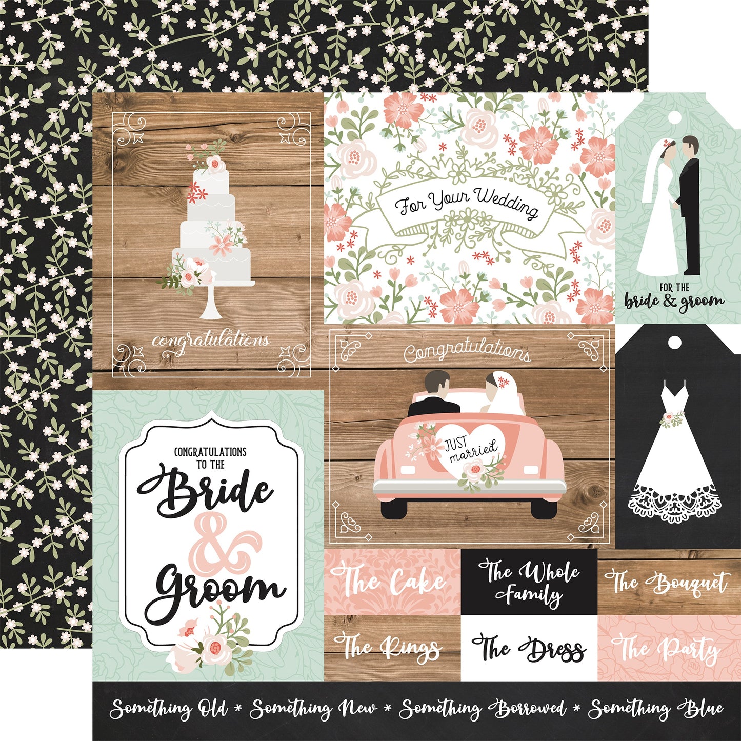 Our Wedding Double-Sided Cardstock 12"X12"-Select Style