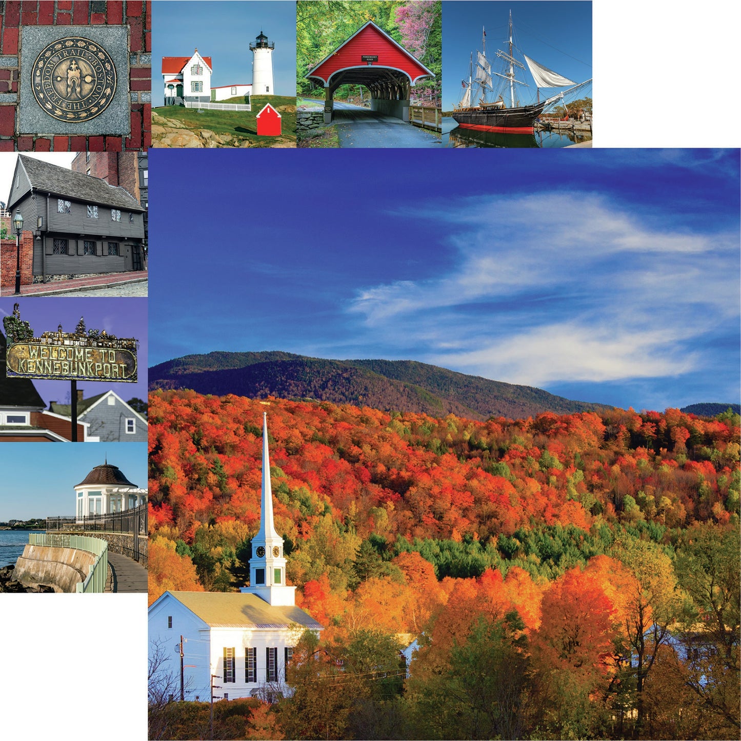 New England Double-Sided Cardstock 12"X12"-Stowe