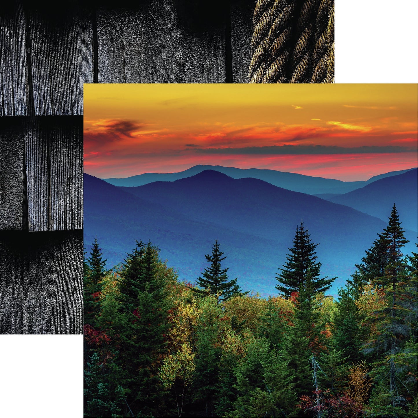 New England Double-Sided Cardstock 12"X12"-Stowe