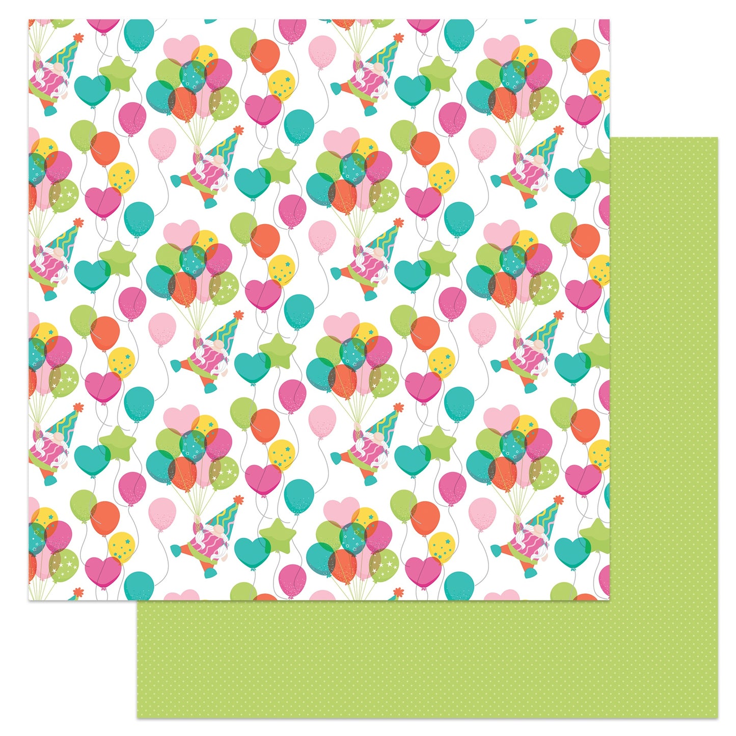 Tulla's Birthday Double-Sided Cardstock 12"X12"-Decorations