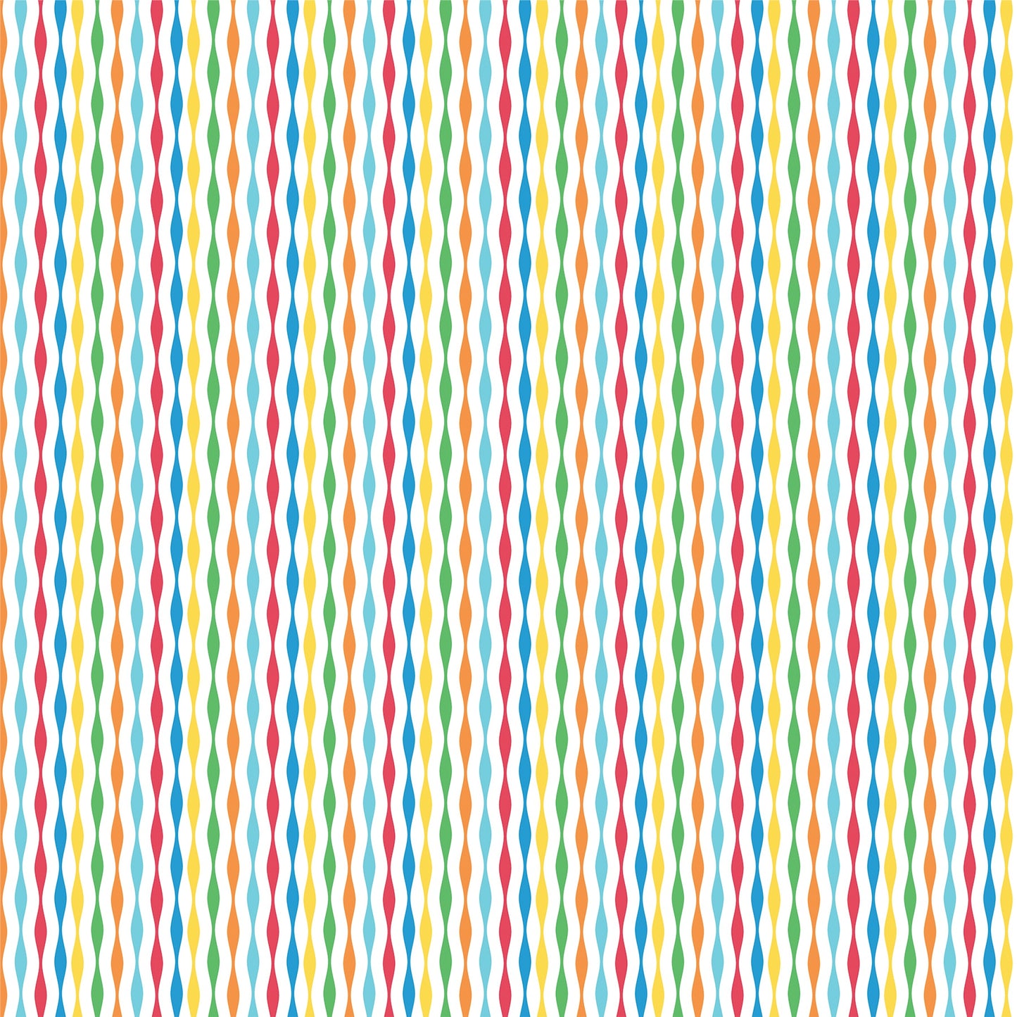 Norbert's Birthday Double-Sided Cardstock 12"X12"-Streamers